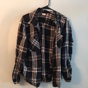Black flannel